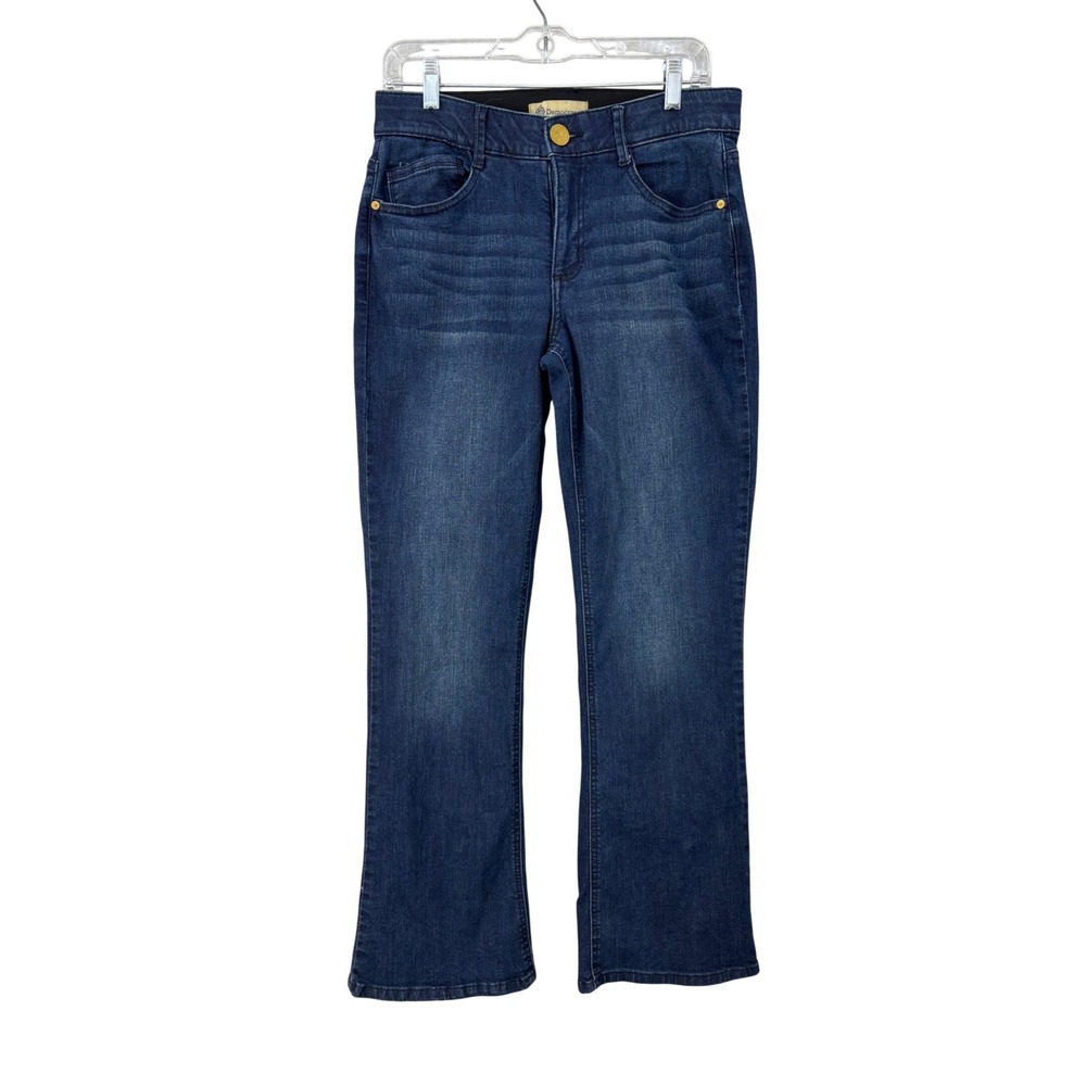 Democracy Absolution Indigo Bootcut Jeans Dark Blue Denim Women's Size 10